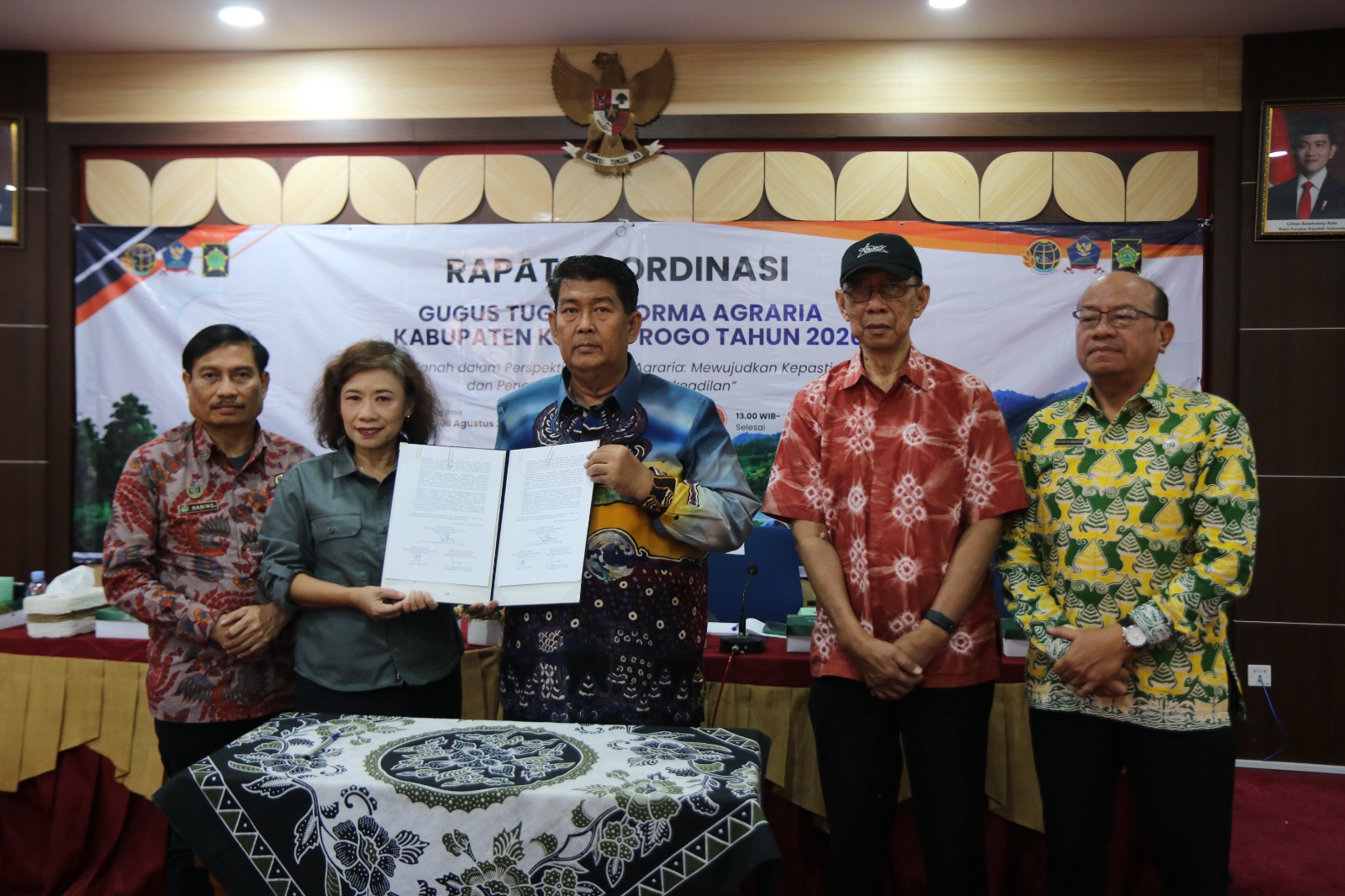 GTRA Kulon Progo Gelar Rakor: Dorong Kepastian Hukum Pertanahan dan Konsolidasi Lahan di Jangkaran serta Ngestiharjo